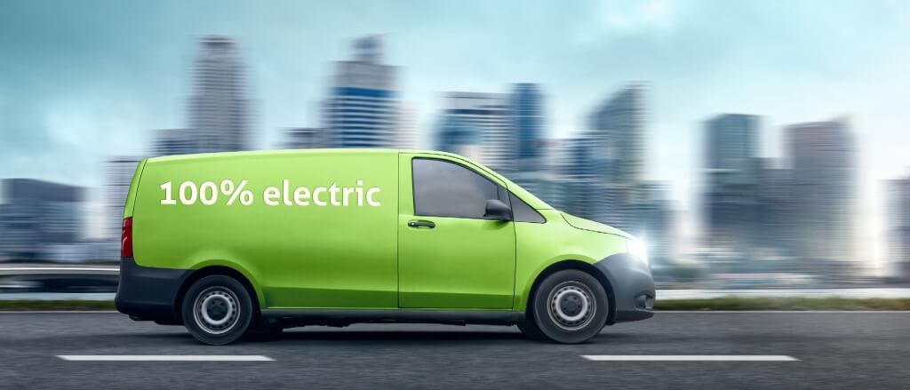 Elektrofahrzeug 100% elektrisch