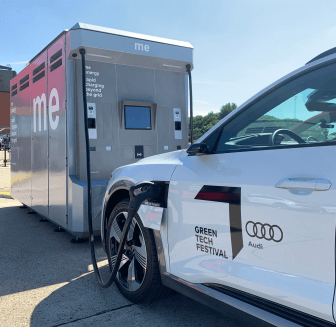 Rapid Charger im Einsatz auf dem GREENTECH FESTIVAL 2022