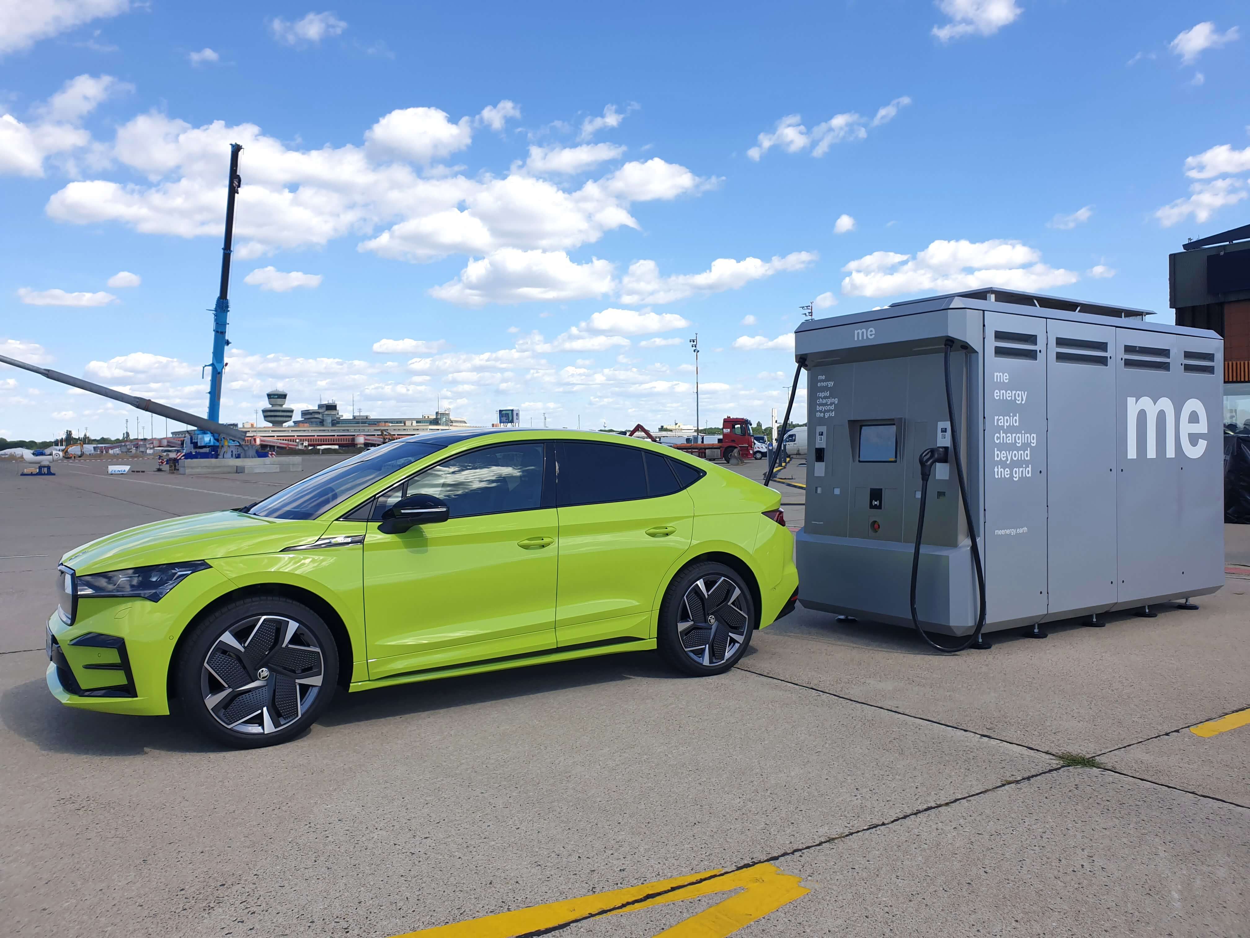 Rapid Charger 150 auf dem Greentechfestival
