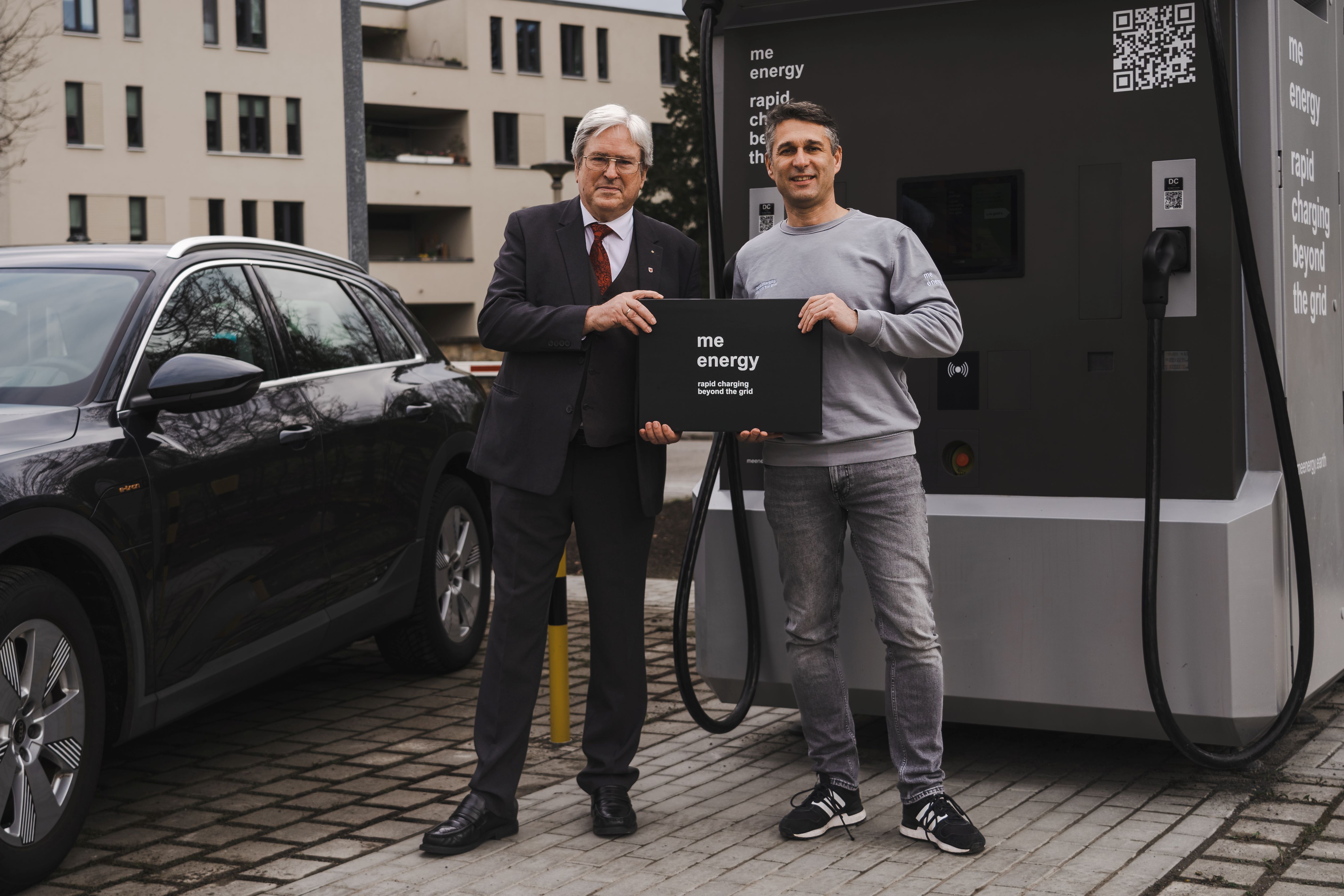 Minister Steinbach und Dirk Höhne 